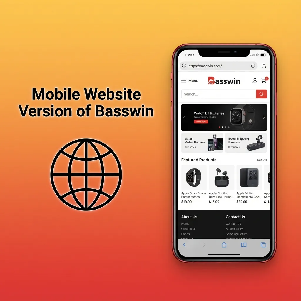 Mobile Website Version of Basswin